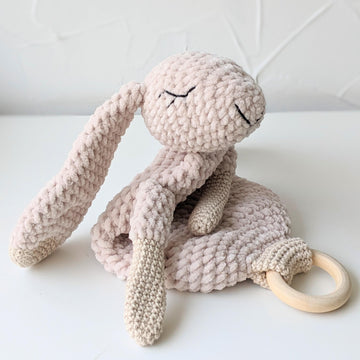 Bunny Comforter Lovey and Teether