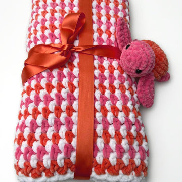 Bright Dreams Plush Baby Blanket