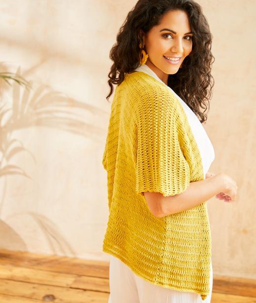 Golden Cardigan in Rowan Creative Linen - RM006-00013-DEP - Downloadable PDF