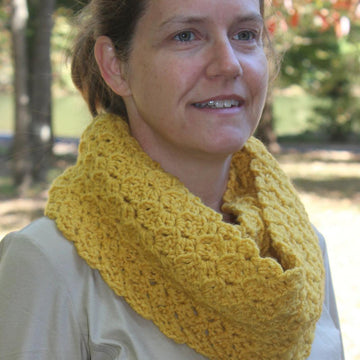 Queen's Lace Infinity Scarf