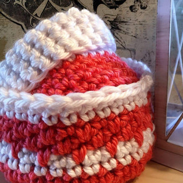 Coral Expressions Chunky Crochet Baskets