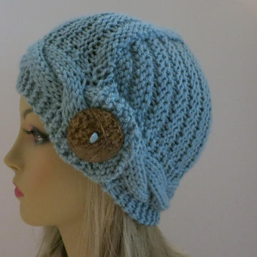 Elenna - The Hat with A Diagonal Design