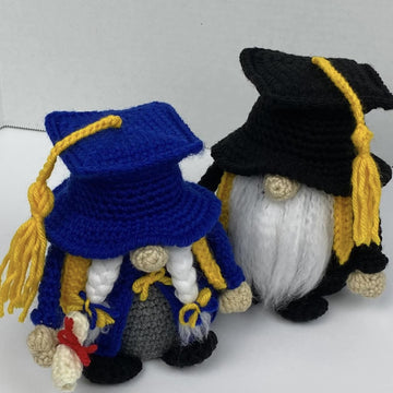 Graduation Crochet Gnome Pattern