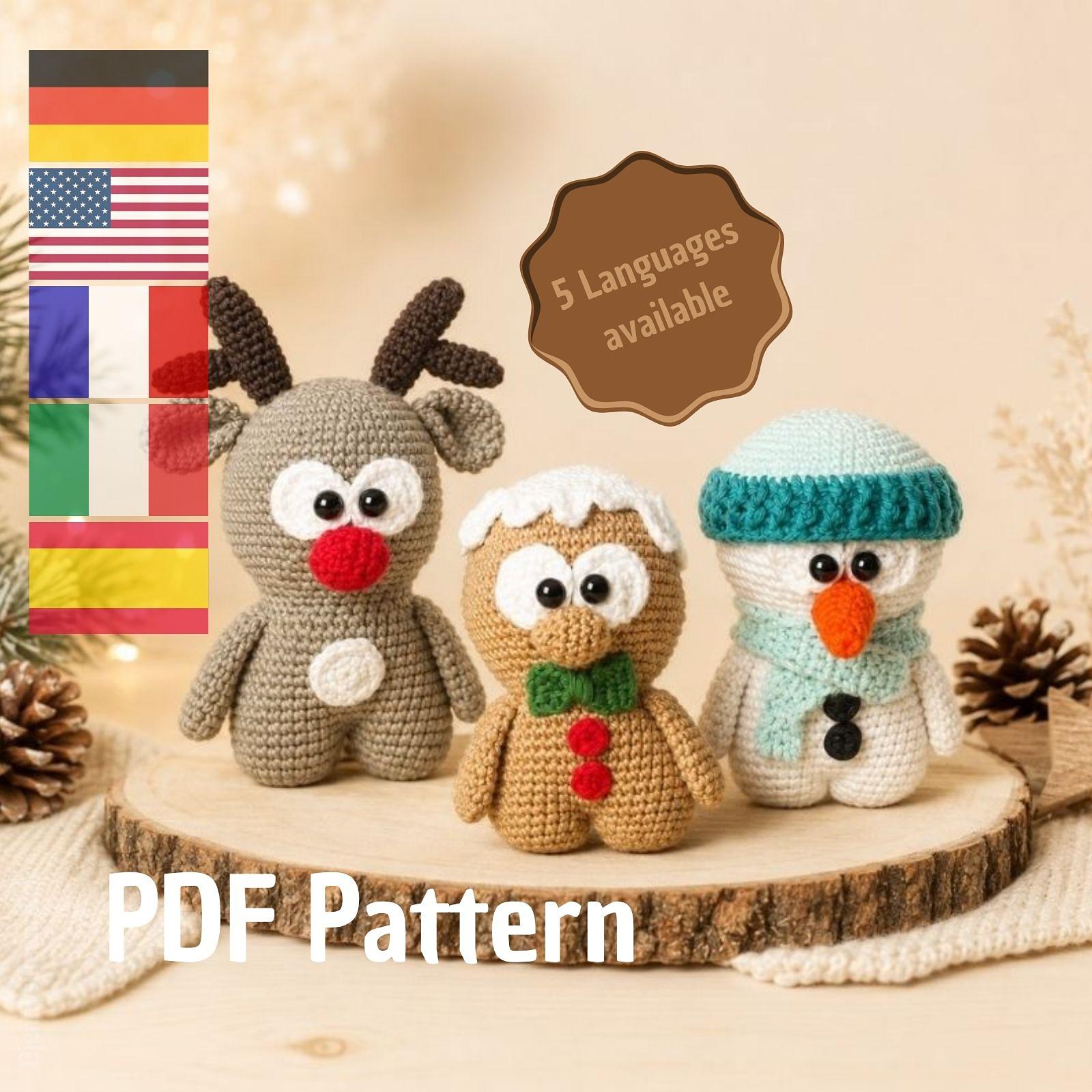 Reindeer Snowman Gingerbread Man