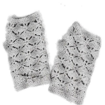 Fantail Crochet Gloves