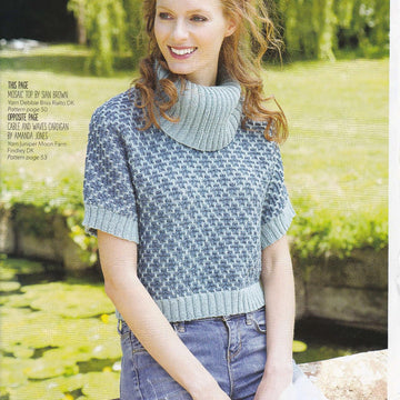 Mosaic Roll Neck