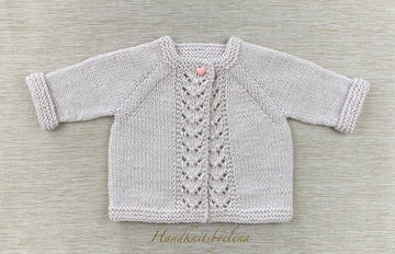 Baby Cardigan with Lace