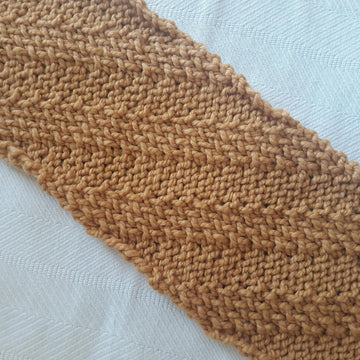 The Sideways Striped Scarf