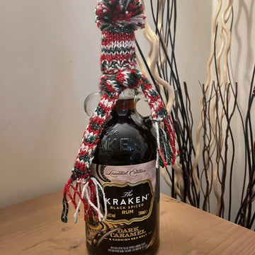 Christmas Bottle Topper Set Knitting Pattern
