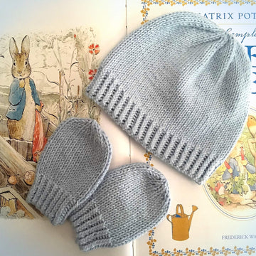 Royal Baby Hat and Mitts-Archie