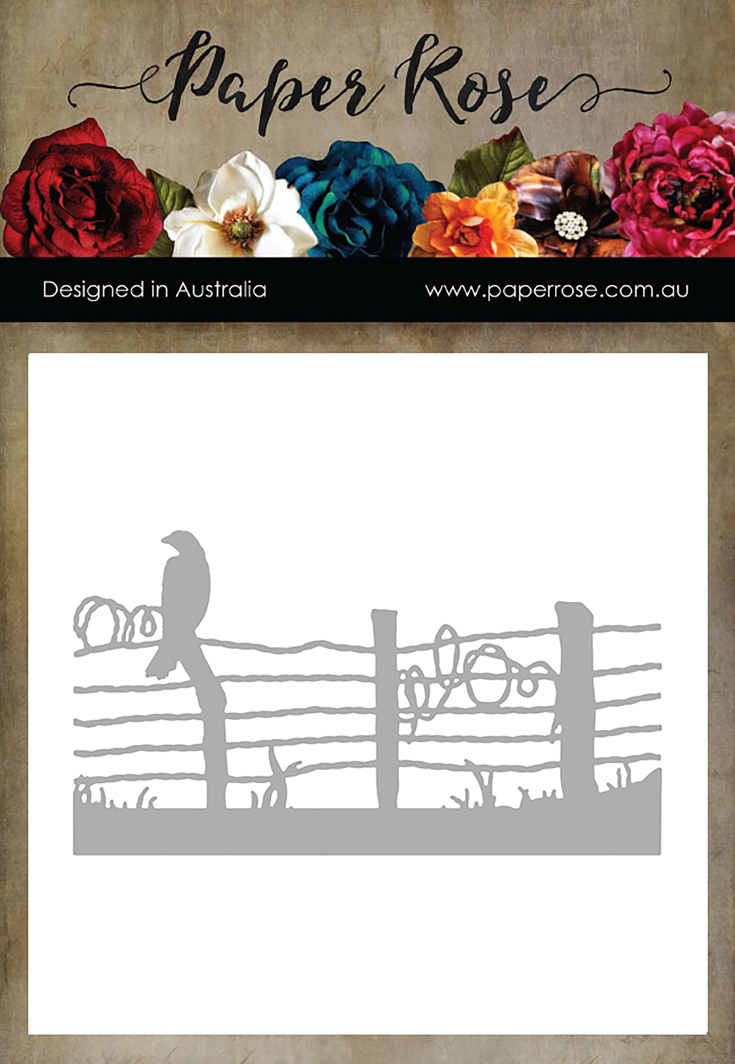 Paper Rose Dies - Bird On Wire Fence