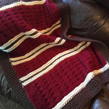 Mountain Cabin Baby Blanket