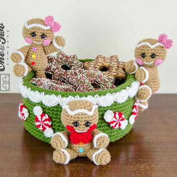 Gingerbread Christmas Basket