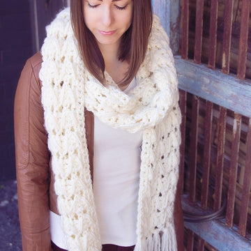 Alamos Crochet Big Scarf