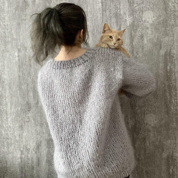 Slouchy Mohair Sweater