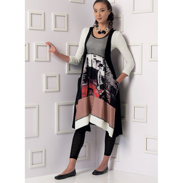 Vogue Misses' Top, Dress and Leggings V9108 - Sewing Pattern