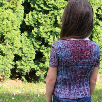Jophiel süße kurzärmelige Strickjacke für Mädchen