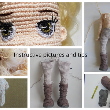 Daenerys Targaryan inspired doll/Crochet Pattern/Amigurumi Pattern
