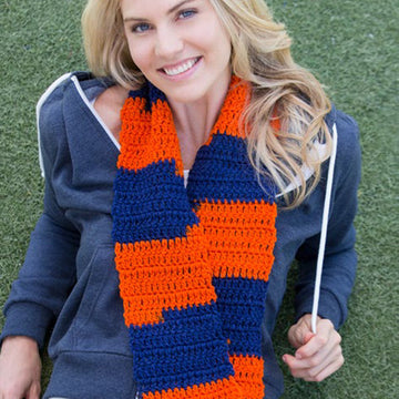 Once Around Spirit Cowl in Red Heart Team Spirit - LW4968 - Downloadable PDF