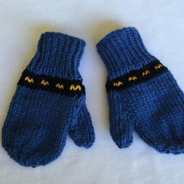 Fire Trucks Ear Flap Hat & Mittens to Match
