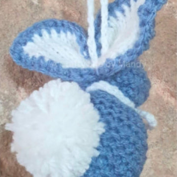 Rory The Rabbit Baby Blanket and Pram Charm