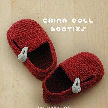 China Doll Baby Booties
