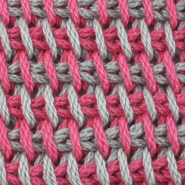Tunisian Crochet Coasters