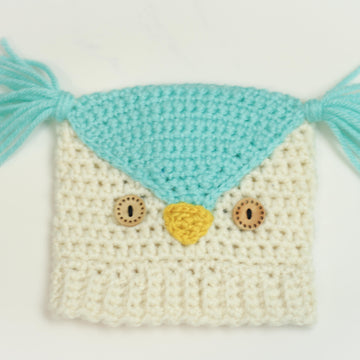 Baby owl hat crochet pattern