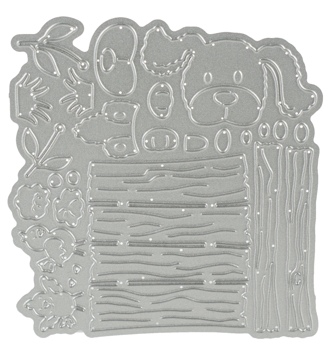 CottageCutz Dies - Peeking Puppy 3"X3.5"
