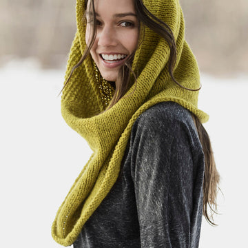 Trimont Snood in Blue Sky Fibers Woolstok - 201613 - Downloadable PDF