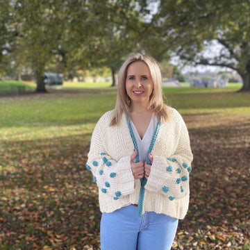 Winter Yoga Chunky Cardigan Knitting Pattern