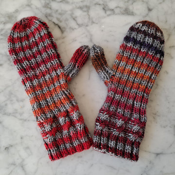 Simple Cable Mittens