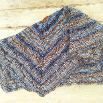 Modern Lace Baby Blanket