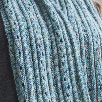 Foot Steps Lace Scarf