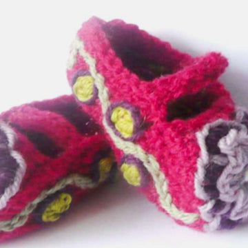 Embroidered Baby Shoes