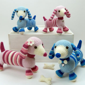 Daisy and Duke the Dachshunds