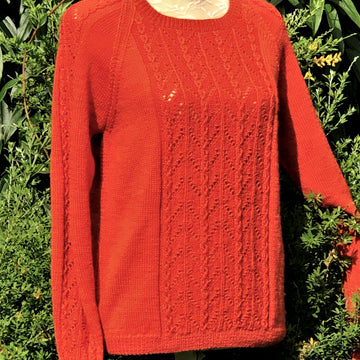 Light & Lacy Raglan Sweater