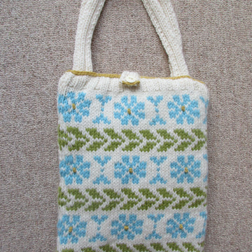 Flower Fairisle Bag