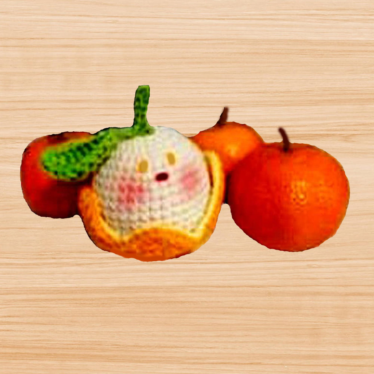 Amigurumi orange pattern