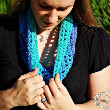 Filet Infinity Scarf