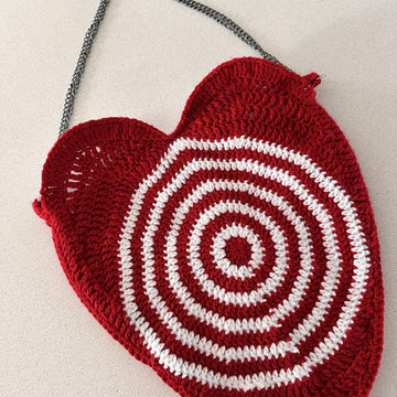 The Bullseye Love Heart Bag