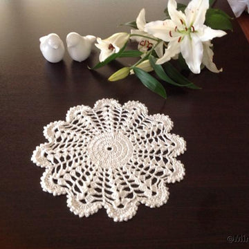 Crochet Placemat & Coaster Set N 108