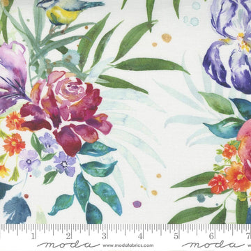 Moda Fabrics Chickadee - Cloud - 39731-11