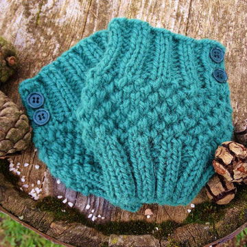 Forest boot cuffs