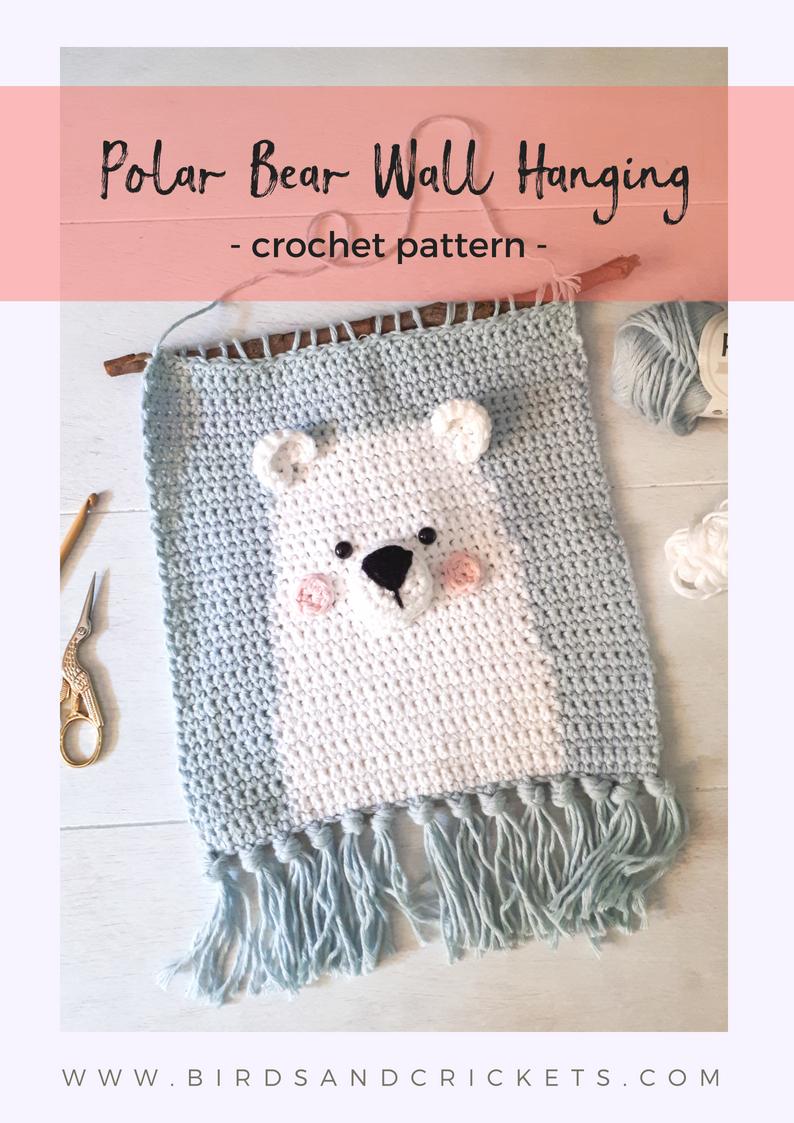 Polar bear wall decor