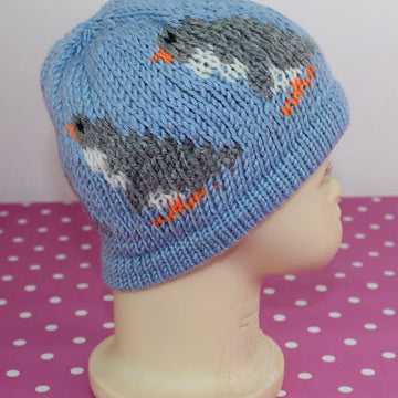 Baby Penguin Ski Beanie Hat Circular