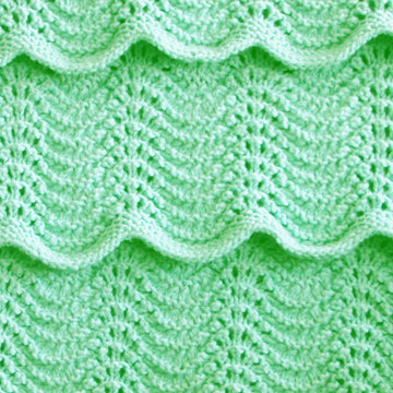 Flouncy Baby Blanket