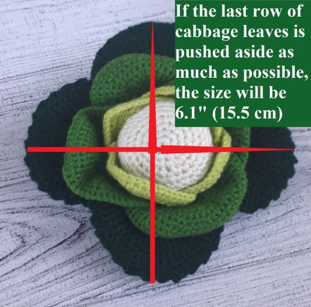 Crochet cabbage, Soft toy pattern, Montessori baby toys, Friendsgiving decor