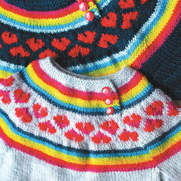 I heart rainbows sweater