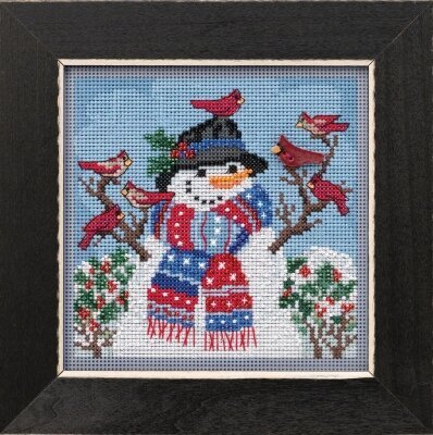 Mill Hill Winter BB - Winter Welcome - 5.25inx5.25in